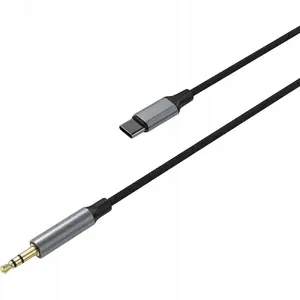 FIXED Link Audio Cable USB-C to 3.5mm Jack, 1.5m, Space Gray