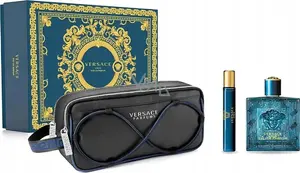 Подарочный набор VERSACE Eros Pour Homme 100 мл + 10 мл + косметичка Photo 1