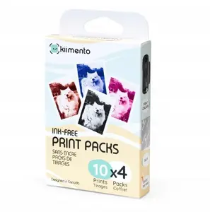 Xrec Photo Paper Refill for Kiimento P2 Camera, 40 Sheets