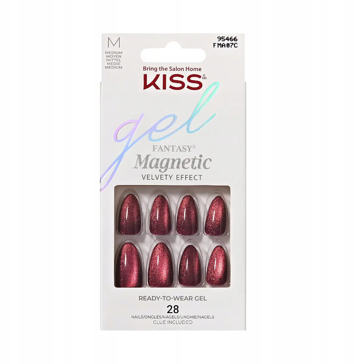 Kiss Gel Fantasy Magnetic mākslīgie nagi