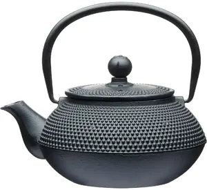 Lumarko Teapot with Strainer 600ml Black