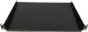 NetRack 19-inch 1U Rack Shelf, 300mm depth, black