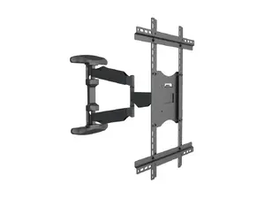 Multibrackets M VESA Flexarm Full Motion Single Portrait Wall Mount for 32-55 inch Screens, VESA 400x600, Black
