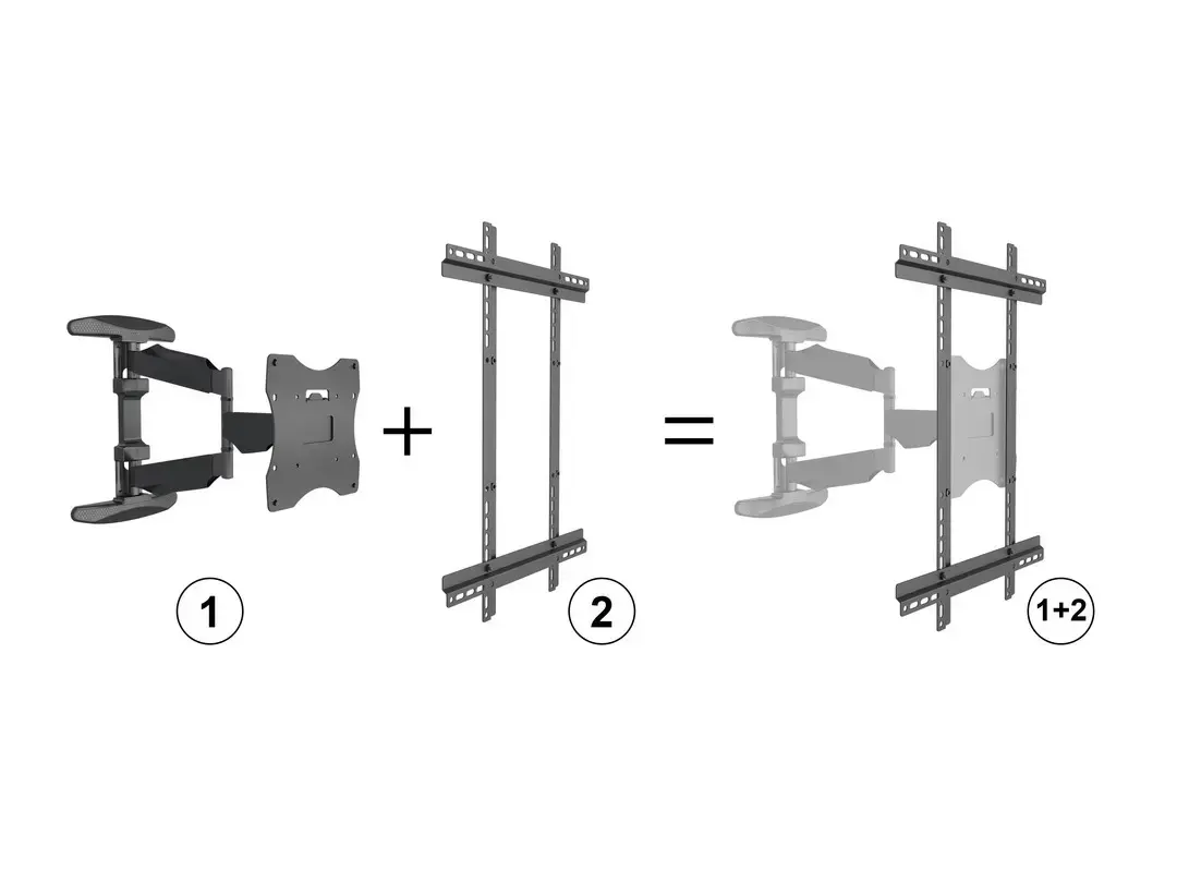 Multibrackets M VESA Flexarm Full Motion sienas stiprinājums Photo 4