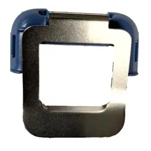 Zebra SG-WS1X-CLPH-01 Replacement Clip Mount for Healthcare, Blue and Stainless Steel