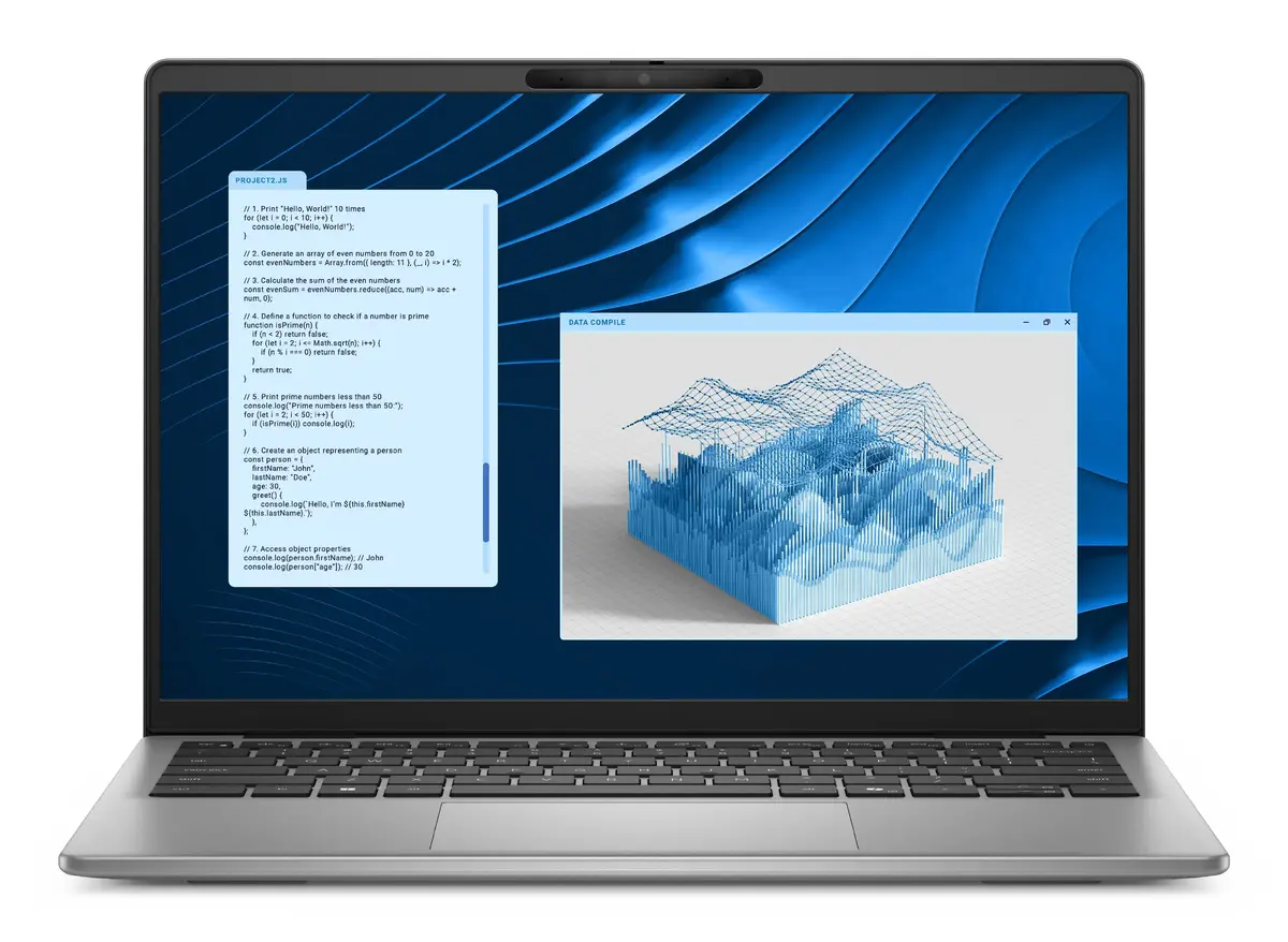 Dell Latitude 5455 portatīvais dators | Snapdragon X1P-42-100 | 16GB/512GB Photo 2