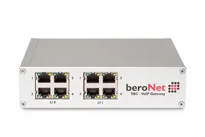 beroNet BNSBC-M-8FXS VoIP Gateway with 8 FXS Ports and SBC Functionality