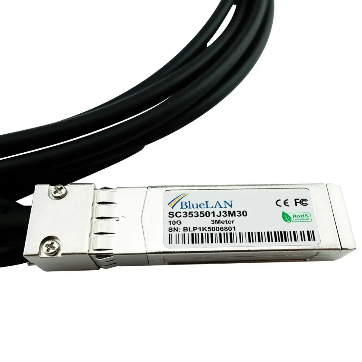 Кабель BlueOptics JW100A-BL SFP+ Direct Attach 0.5 м Photo 2