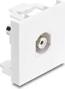 Delock Easy 45 Module RCA Female to RCA Female White