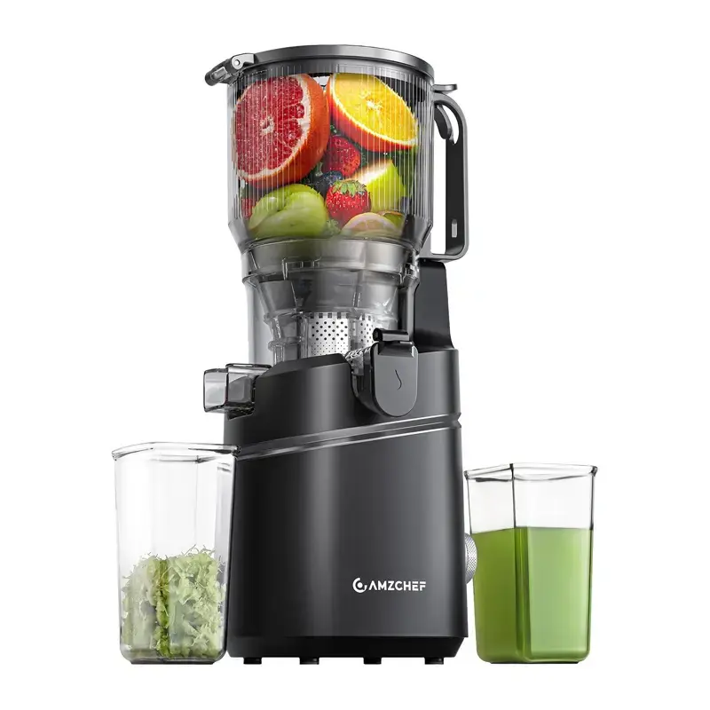 Шнековая соковыжималка AMZCHEF SJ-036CBK Photo 4