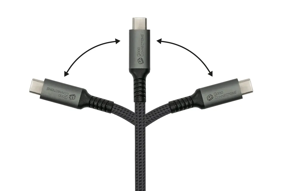 Digitus 2240-CCT005A USB-C uz USB-C kabelis 0.5 m Photo 5