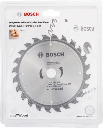 Bosch Speedline Eco Wood Circular Saw Blade 160mm Photo 2