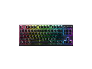Игровая клавиатура Razer Deathstalker V2 Pro, беспроводная/проводная, Bluetooth, RGB Chroma, кириллическая раскладка, черная