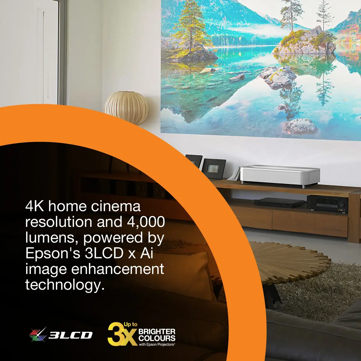 Лазерный проектор Epson Lifestudio Grand Plus EH-LS970W 4K UHD Photo 17