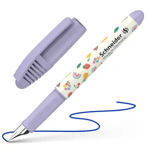 Schneider Zippi Summertime Fountain Pen, Blue, Medium Nib