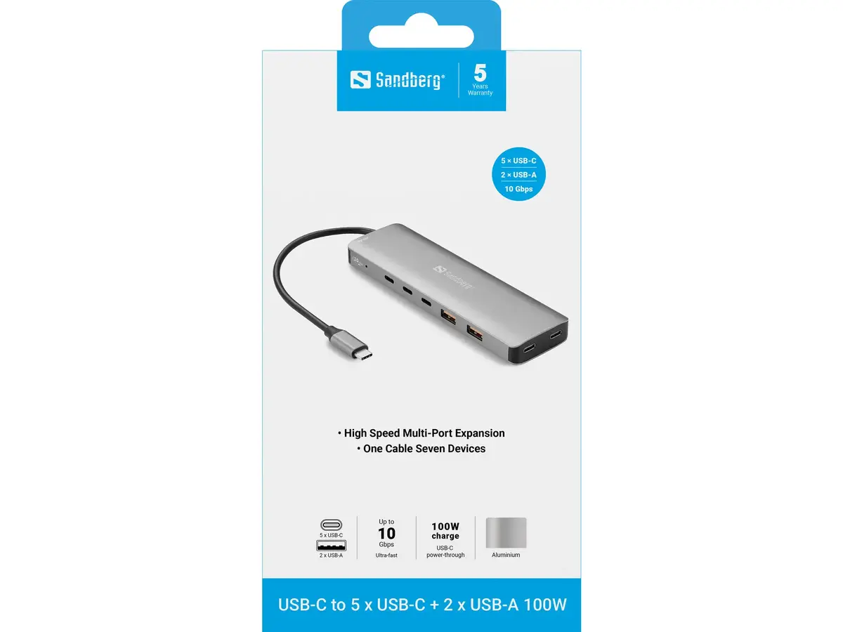 Док-станция Sandberg USB-C 136-79 Photo 4