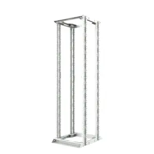 Lanview ROF42UDF66WH 42U 19-inch Freestanding Open Rack Cabinet White