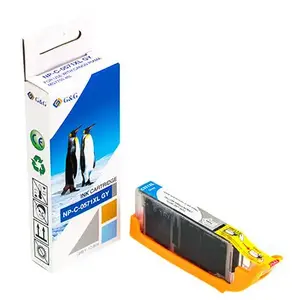 G&G 13855 Compatible Ink Cartridge for Canon, Standard Yield, Grey