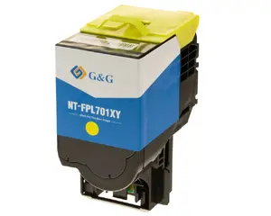 G&G NT-CL701XFY Yellow Toner Cartridge for Lexmark Printers