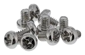 Aptel InLine 77784A M2 skrūvju komplekts, 40 mm, niķelēts tērauds, 10 gabali