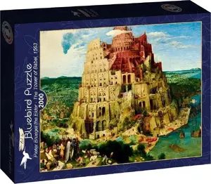 Пазл Bluebird Puzzle 2000 деталей Вавилонская башня Питера Брейгеля