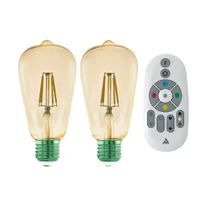 EGLO 12256 LED spuldze E27 4.9W 500lm 2200K silti balta gaisma