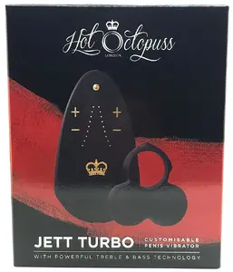 Кольцо для пениса Hot Octopuss Jett Turbo аккумуляторное