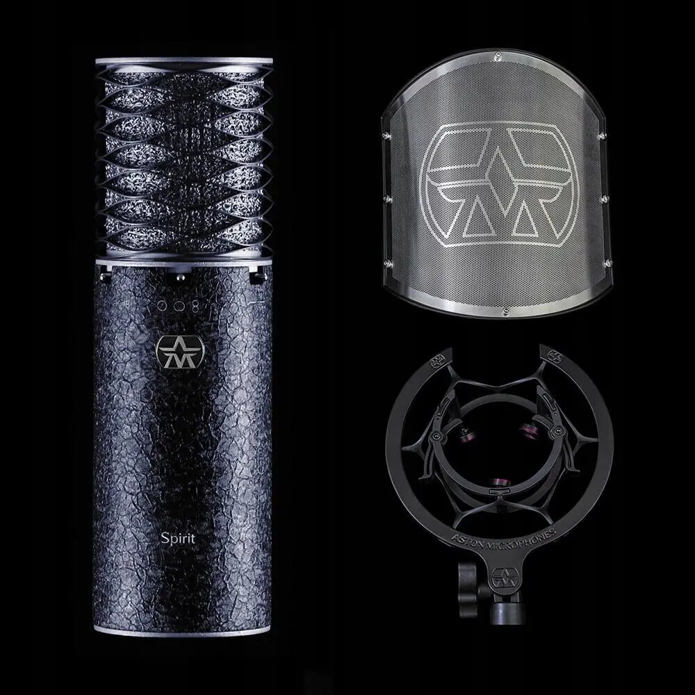 Aston Microphones Spirit Black Bundle kondensatora