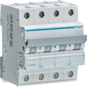 Автоматический выключатель Hager MBN416E 16А Photo 1