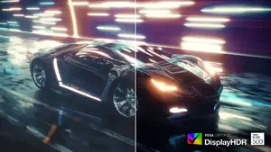 DisplayHDR™ TrueBlack 500 nodrošina neticamu ēnu detalizāciju
