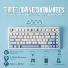 AULA F75 mehāniskā tastatūra - Balta Photo 3