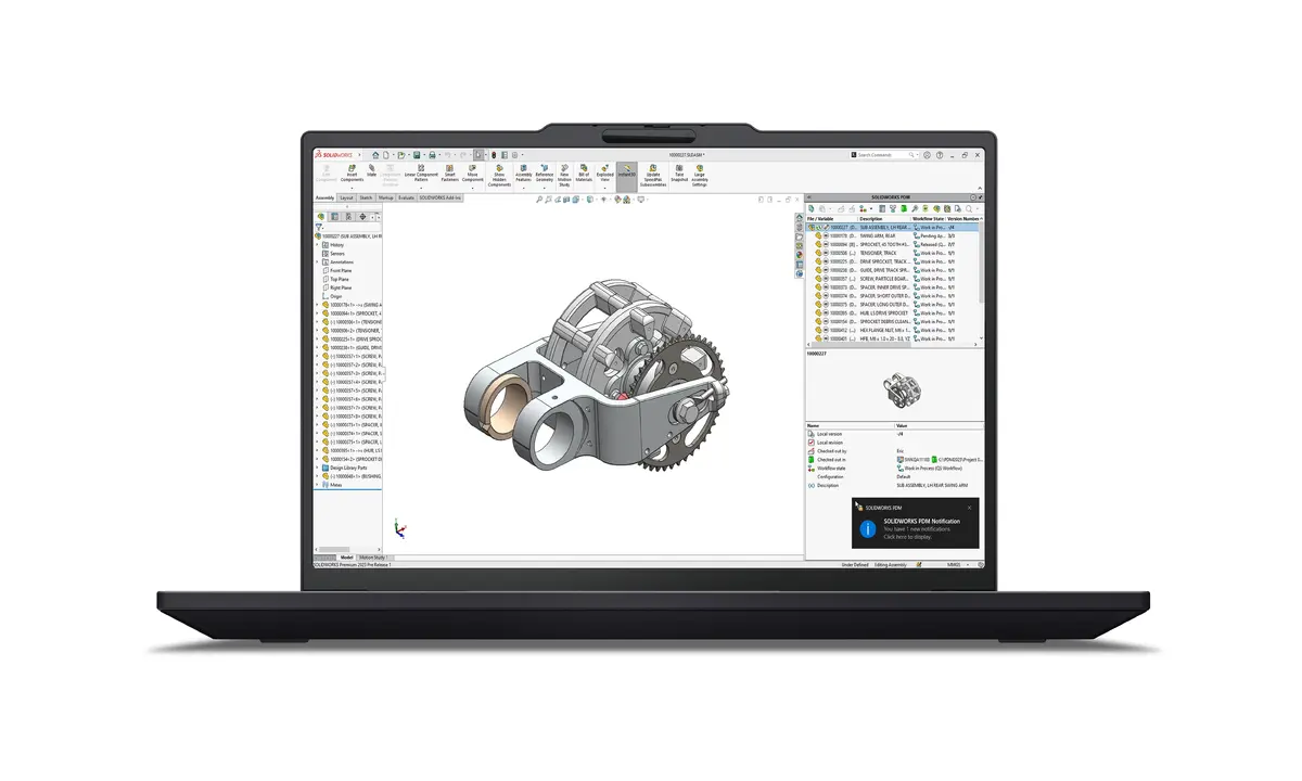 Lenovo ThinkPad P14s Gen 7 mobilā darbstacija Photo 2
