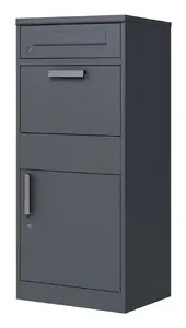 Phoenix Safe PB1121AAK Parcel Drop Box Steel Graphite
