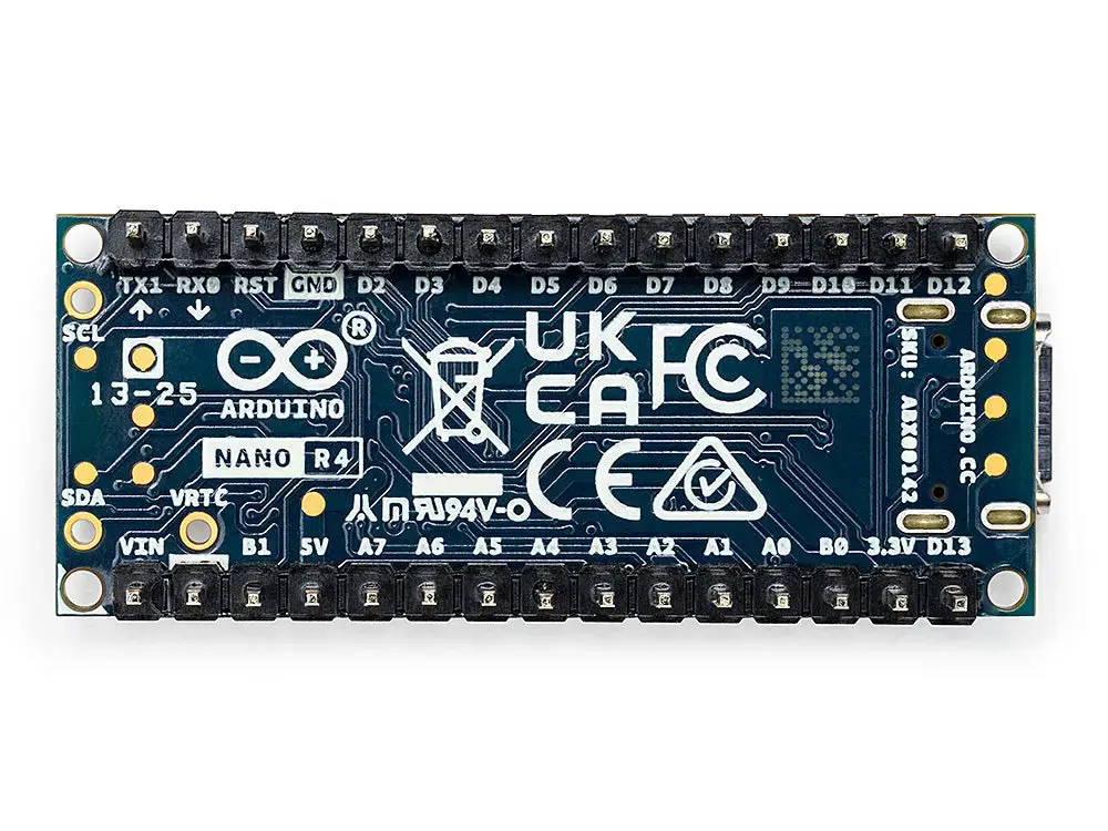 Arduino Nano R4 izstrādes plate ar kontaktiem Photo 3