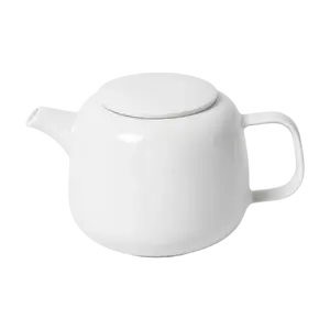 Qualitier Fine & Pure Teapot, 1L, Porcelain, White