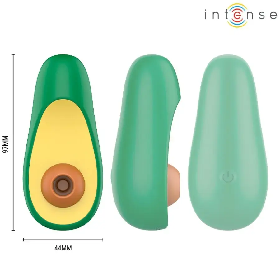 INTENSE Waki Avocado klitora vakuuma stimulators Photo 5