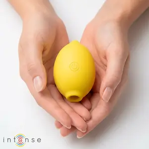 INTENSE Moni Lemon klitora vakuuma stimulators ar silikona uzgali