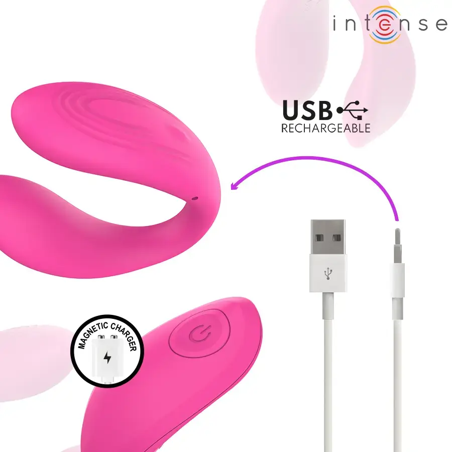 INTENSE Nora vibrējošs stimulators - Rozā Photo 7