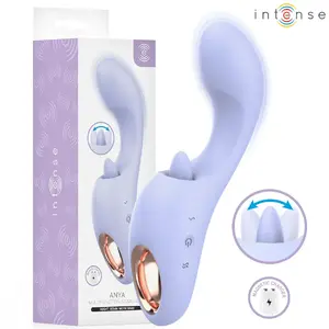 Многофункциональный стимулятор INTENSE Anya с вибрацией и круговым движением