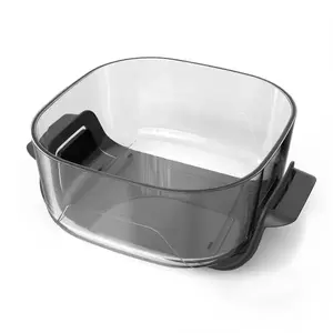 Ninja Crispi CleanCrisp Square Glass Container 3.8 L with Snap-Lock Lid