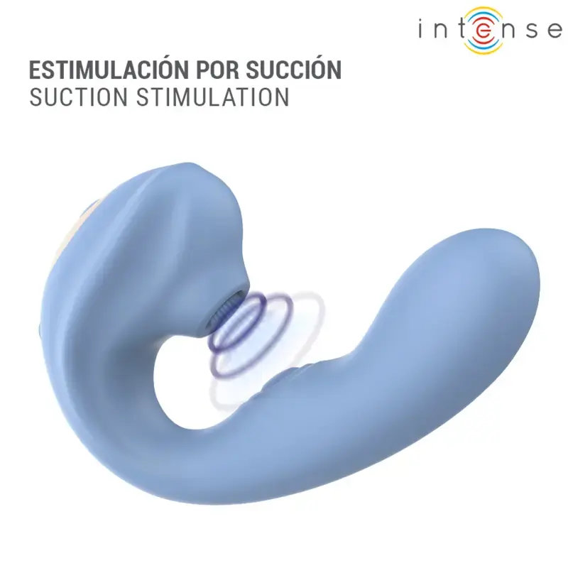 Daudzfunkcionāls stimulators INTENSE GINA - zils Photo 3