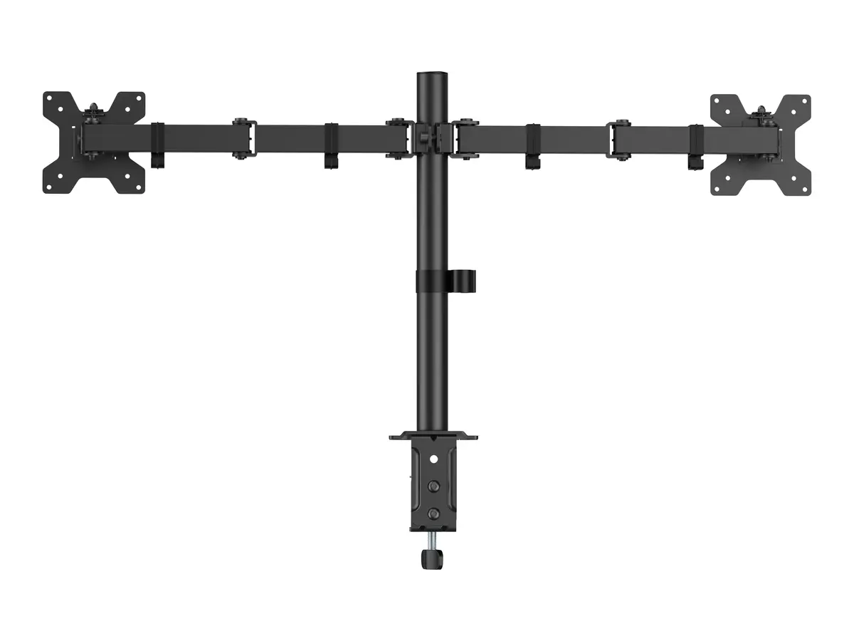Equip galda stiprinājums diviem monitoriem 17"-32" melns Photo 2