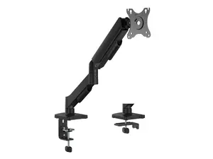 Equip 17"-32" Monitor Desk Mount, Gas Spring, VESA 75x75-100x100, Black