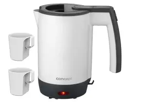 Concept RK7030 Tourist Electric Kettle with 2 Mugs