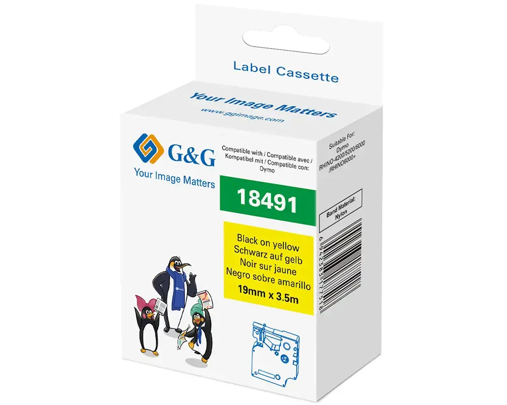 G&G 21698 marķēšanas lente 19 mm x 3,5 m Photo 3