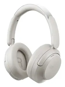 QCY H3S Circumaural Headset with Bluetooth and Wired Connectivity, White