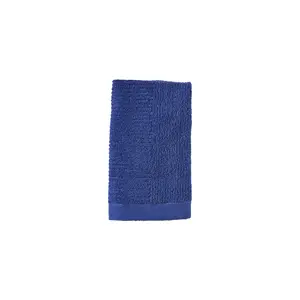 Zone Denmark 31571 Hand Towel, Cotton, Blue, 50 x 100 cm