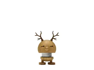 Hoptimist Reindeer Bimble S Collectible Figure, Wood