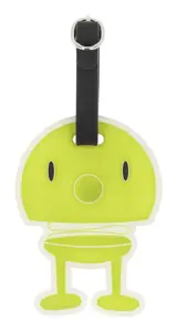 Hoptimist 35797 Luggage Tag, Silicone, Black and Blue