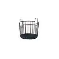 Zone Denmark Inu Decorative Basket, Metal, Black